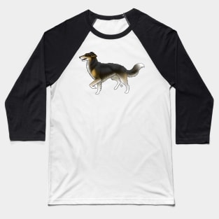 Dog - Silken Windhound - Black and Tan Baseball T-Shirt